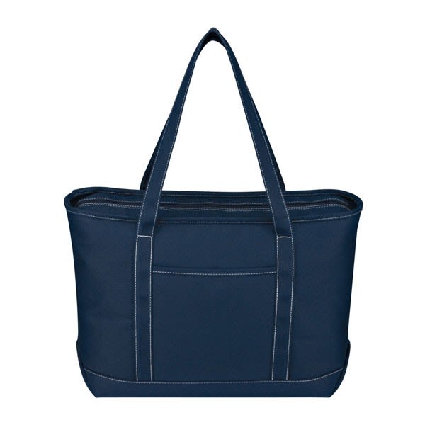 CUSTOM JUMBO CANVAS TOTE BAG WEB HANDLES