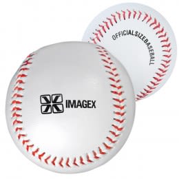 Official Size Baseball with Logo