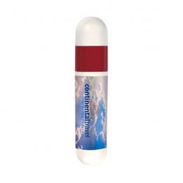 Custom SPF Lip Balm Sunscreen Combo - White/red