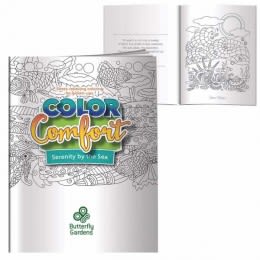ADULT COLORING BOOK RELAX PACK - Oceans Stress Relief Coloring Book with  Colored Pencils Set - 2110
