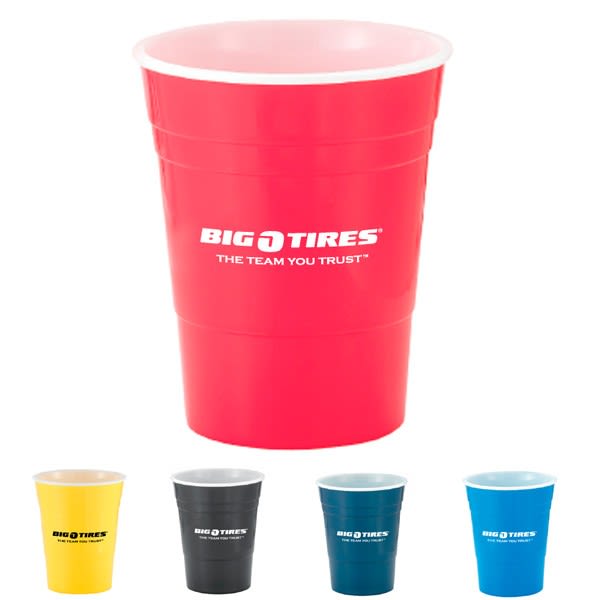 Wholesale Reusable Party Cups  16 oz Reusable Plastic Party Cup