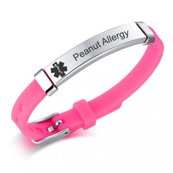 Personalized Peanut Allergy Awareness Medical Alert ID