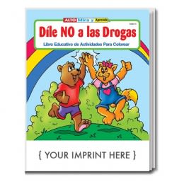 Custom Spanish Drug Safety Coloring Book