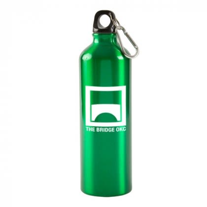 Alpine Aluminum 25oz. Water Bottle - Green