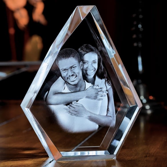 Prestige Crystal with Your Very Own Photo | Beautiful Gift for Mom