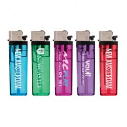 Bulk Standard Flint Lighters | Custom Transparent Lighters in Assorted Colors