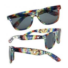 Company Logo Tie-Dye Sunglasses