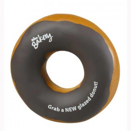 Donut Stress Ball Promotional Custom Imprinted With Logo