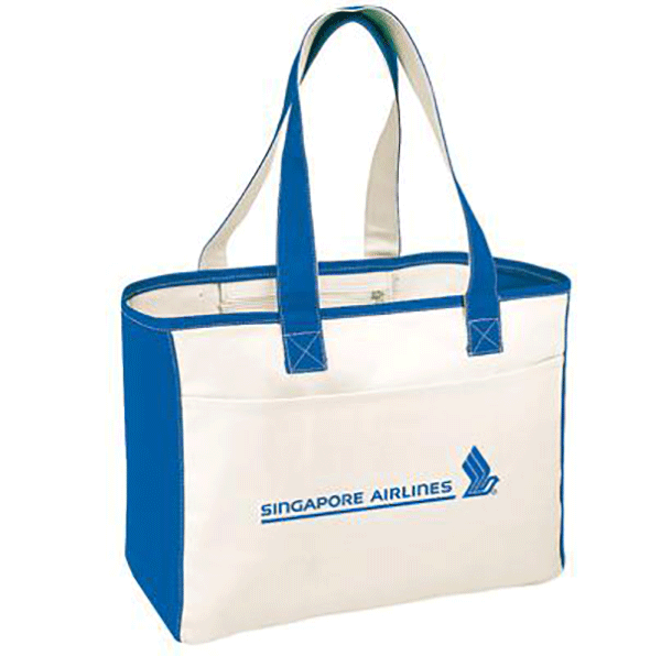 Cotton Canvas Boat Bag Promo Promotional Velcro Canvas Bags