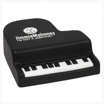 Piano Stress Ball Promotional Custom Imprinted With Logo