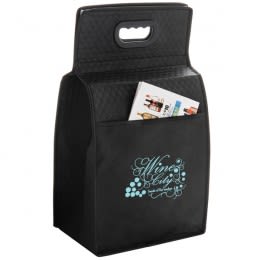 6 Bottle Insulated Promotional Wine Tote Bags - Insulated & Laminated