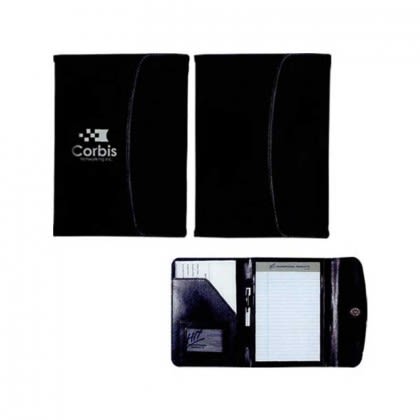 Leather Look 5" x 7" Portfolio Promotional Custom Imprinted With Logo Leather Look 5" x 7" Portfolio Promotional Custom Imprinted With Logo