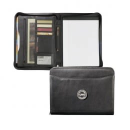 Millennium Leather Zippered Padfolio