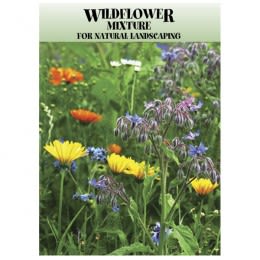 Custom Logo Wildflower Seed Packets | Company Logo Wildflower Mixture Packets