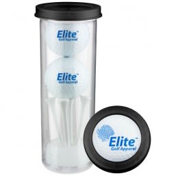 Two Ball Gift Tube | Branded Golf Ball Tubes