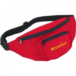 Promo Hipster Deluxe Fanny Pack Red