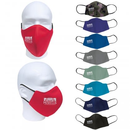 Custom Deluxe Water Repellent Reusable Face Mask