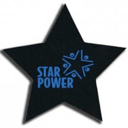 Star Recycled Tire Coaster | Wholesale Recycled Coasters with Logo