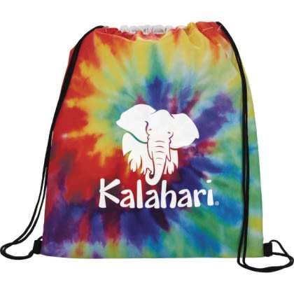 Imprinted Tie Dye Drawstring Sportspack