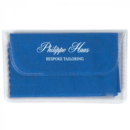 Microfiber Customized Cleaning Cloths | Promotional Microfiber Cleaning Cloths in Cases - Royal Blue