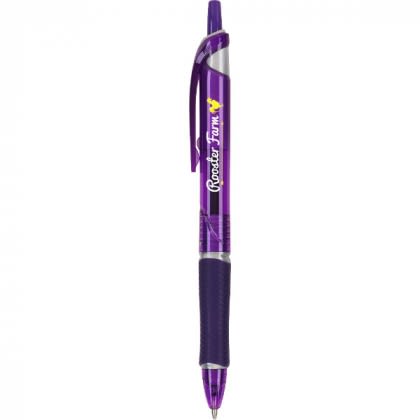 Customized Acroball Pen - Colors/Click Pen - Purple