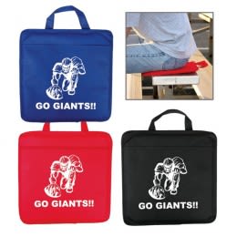 Custom Logo Cushions with Outer Pocket for Your Business - sport seat cushions