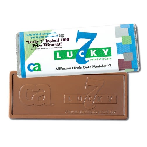 Custom Chocolate Bars -2oz  Includes Custom Logo Wrapper