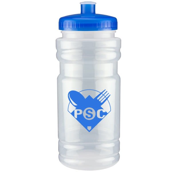 Cheap Custom 20oz Plastic Water Bottles with Push Cap