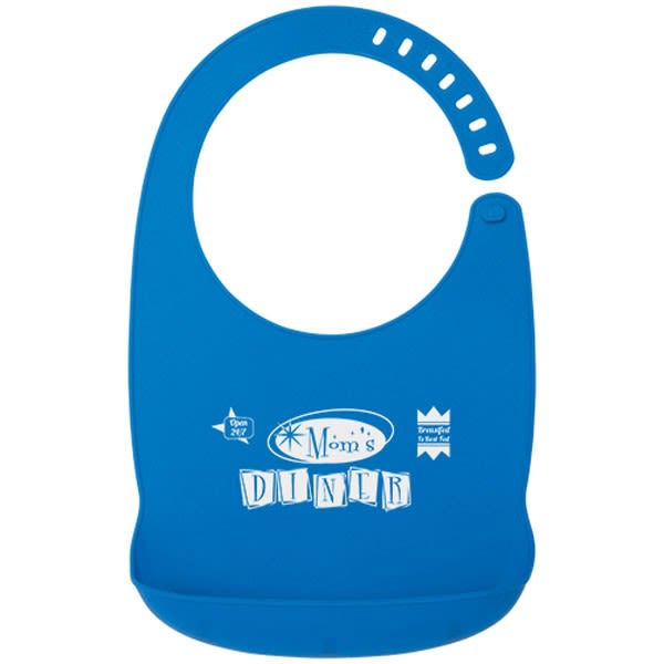 Promotional Bibs Wholesale Silicone Baby Bibs with Logo Prints