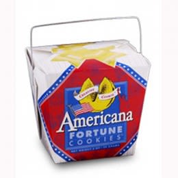 Americana Cookie Pail Promotional Custom Imprinted With Logo