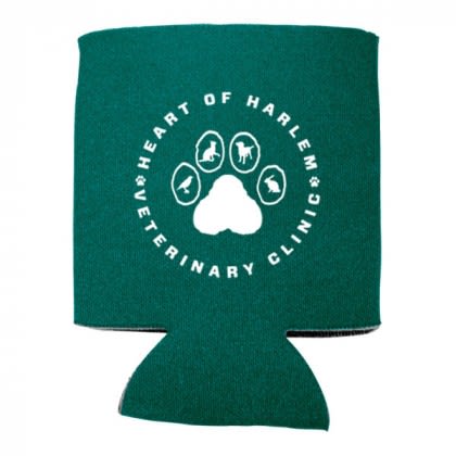 Economy Collapsible Koozie - Hunter Green | Wholesale Collapsible Koozies with Logos
