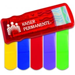 Custom Bandage Dispenser W/ Color Bandages - All Colors 