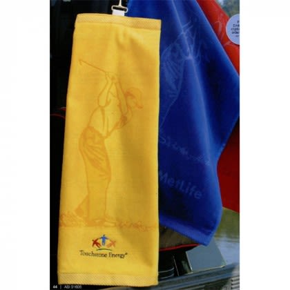 Ultraweight Turkish Signature 16 in. x 25 in. Golf Towel