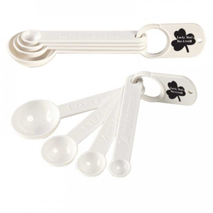 Logo Branded Plastic Adjustable Measuring Spoon from Teaspoon