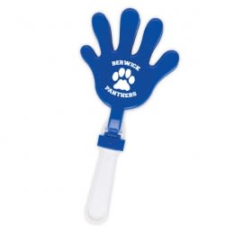 Blue Hand Shaped Promotional Clacker | Promo Hand Clackers Wholesale