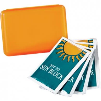 Custom Logo Sunscreen Pack SPF30 - Amber