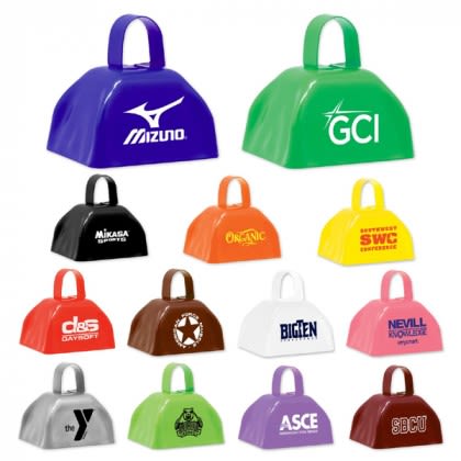 Colors of Classic Promotional Cowbell in Bulk | Custom Cowbell Wholesale