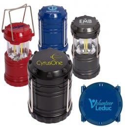 Imprinted Mini COB Camping Lantern Flashlight 