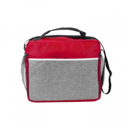 Transport 12 Pack Cooler Tote - Red/gray