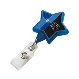 Star Full Color Badge Holder - 36"