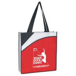 Red Wave Design Conference Bag Custom Logo