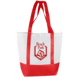 Lake Tote with Custom Imprint - Red