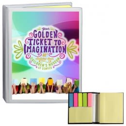 Custom Photo Image Book with Sticky Notes & Flags