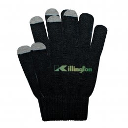 Black Promotional Touch Screen Gloves | Wholesale Winter Gloves