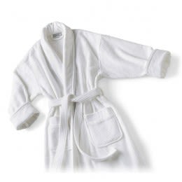 Shawl Collar Mini Stripe Robe