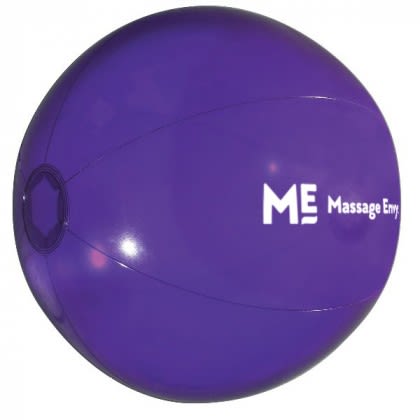 Translucent Purple 10-1/2" Diameter Beach Ball