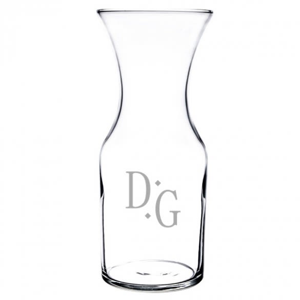 Personal Carafe with Monogram