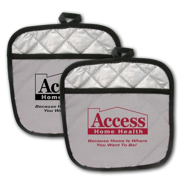 Promotional Therma-Grip Pot Holders with Large Imprint Area