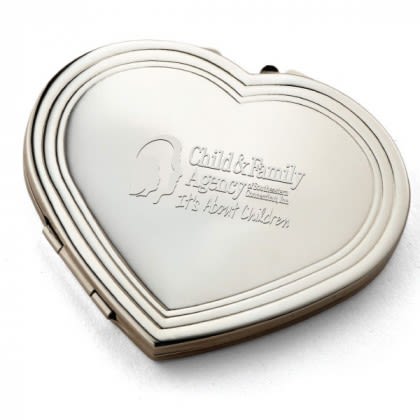 Sweetheart Compact Mirror | Promotional Products for Valentine's Day