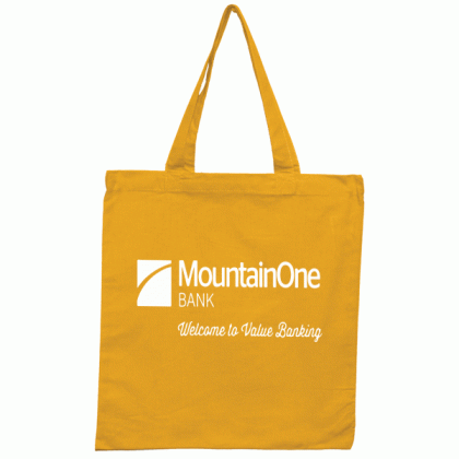 Colorful Economical Tote Bag- Gold